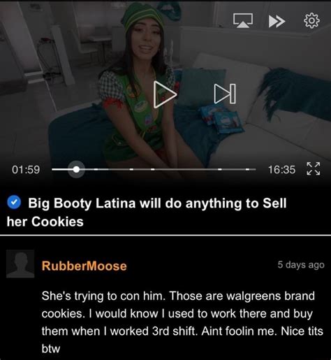 big booty latina will do anything to sell her cookies|Big Booty Latina will do anything to Sell her Cookies